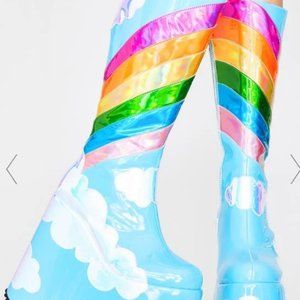 Heavenly Horizons Platform Boots Club Exx